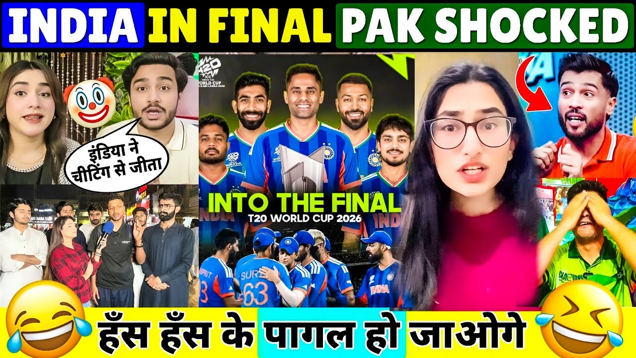 😂 PAK MEDIA CRYING ON INDIA INTO FINAL OF WORLD CUP 2026 🤡 MOHAMMAD AMIR EXPOSED