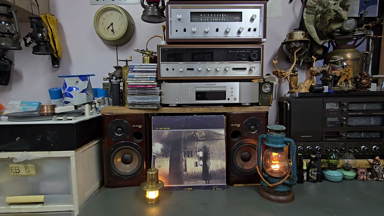 '새벽이슬 추억의 LP  - 그대 내맘에 들어오며는~조덕배~garrard- 11 - 13 '2024 am 07 : 30~^^