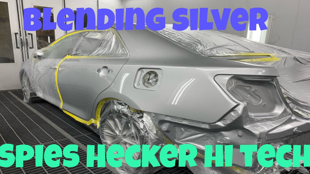 Blending silver Camry with Axalta Spies Hecker Hi Tech