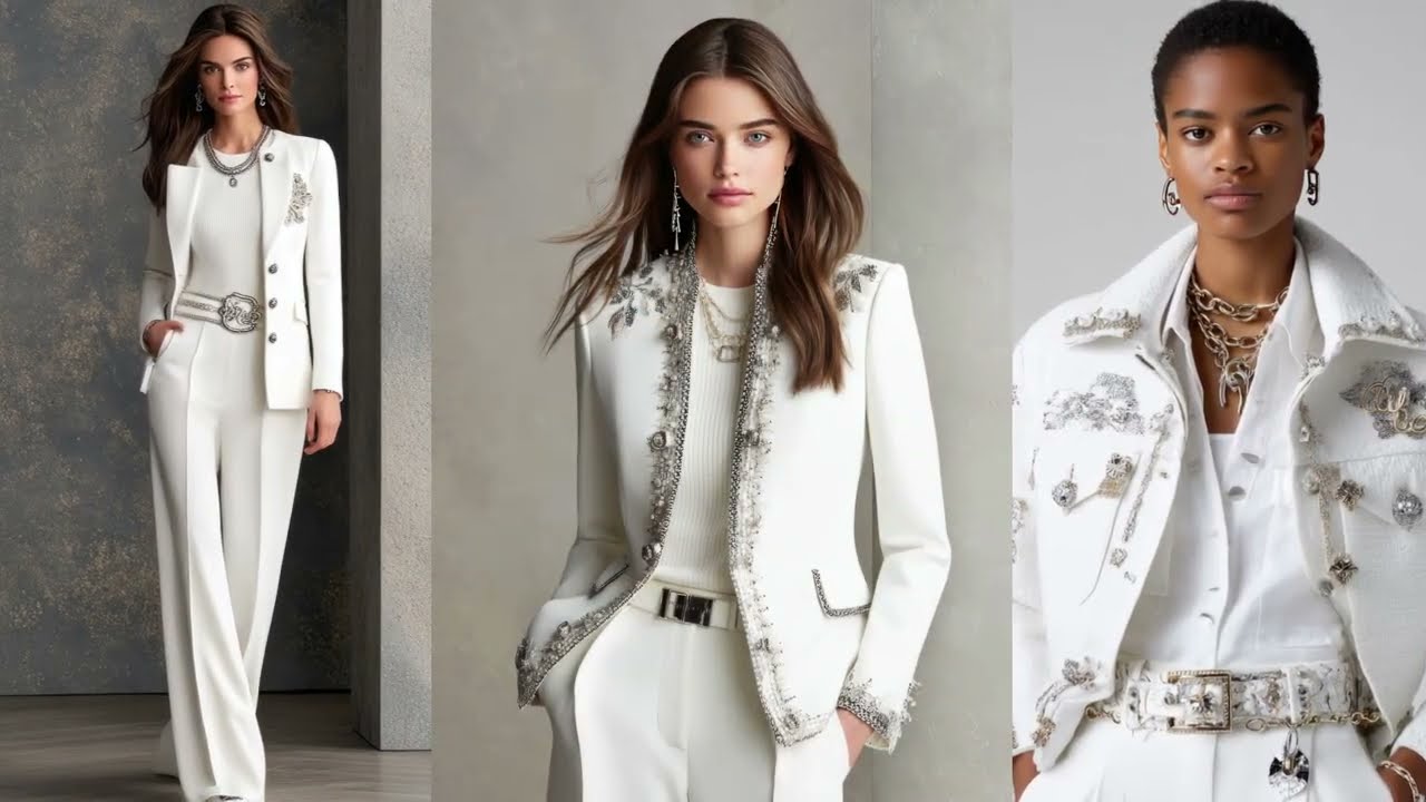 Коллекция Ralph Lauren Весна-Лето 2026: Бело-серебристый цвет – Роскошная летняя элегантность для...