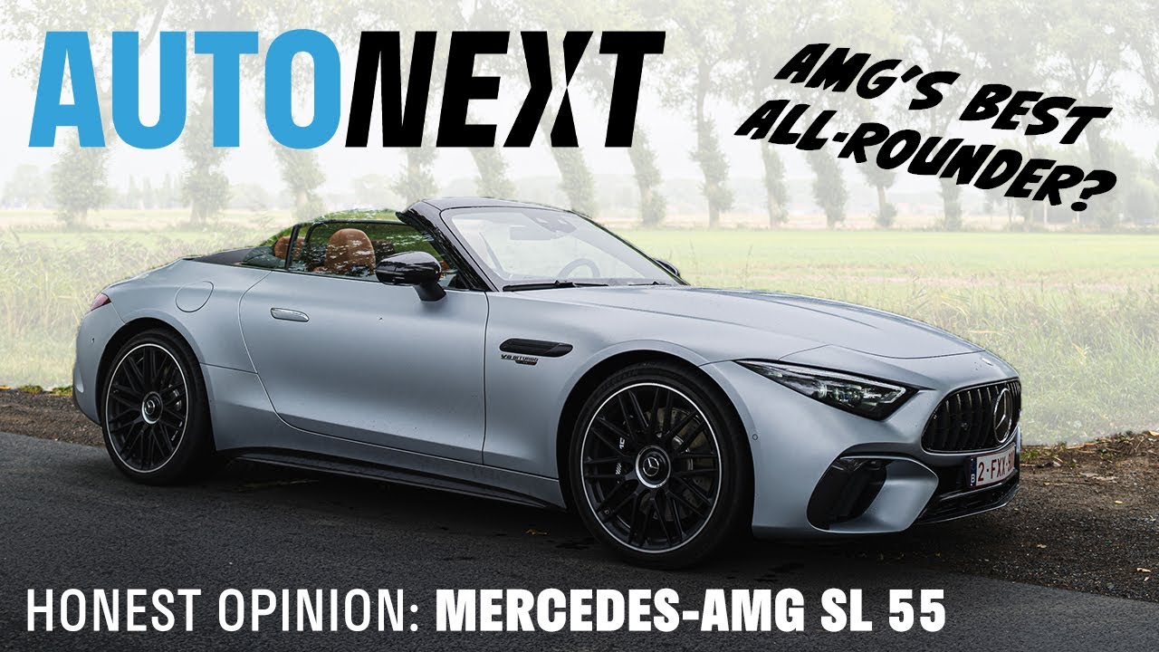 Mercedes-AMG SL 55 4MATIC+ 2025 года | Полный обзор | Лучший универсал GT от AMG? | AutoNext