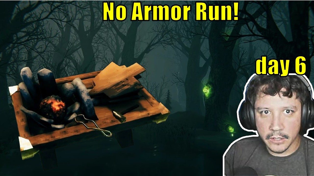 🔴 LIVE: NO ARMOR RUN! Day 6: Iron age end, maybe/frostner b4 bonemass! #valheim