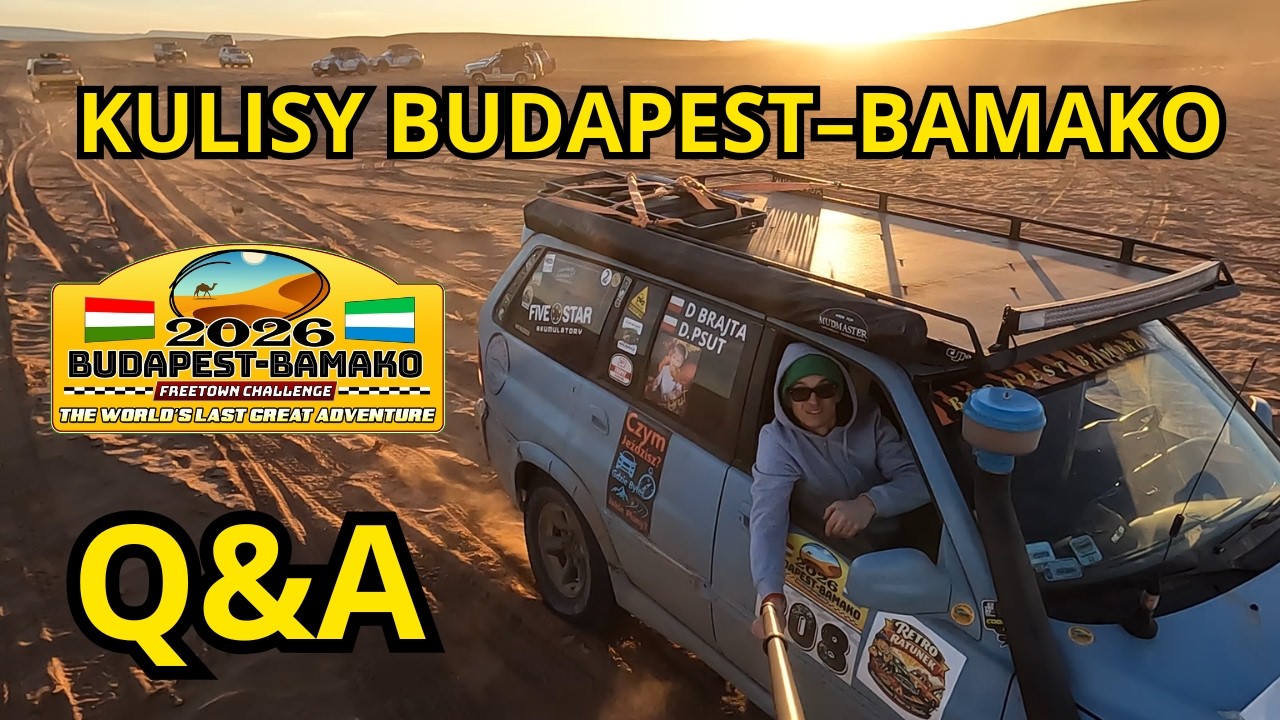 Q&A: Budapest-Bamako – pytania o rajd i Afrykę