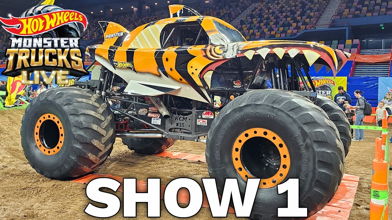 Hot Wheels Monster Trucks Live Brisbane Australia 2024 FULL SHOW 1