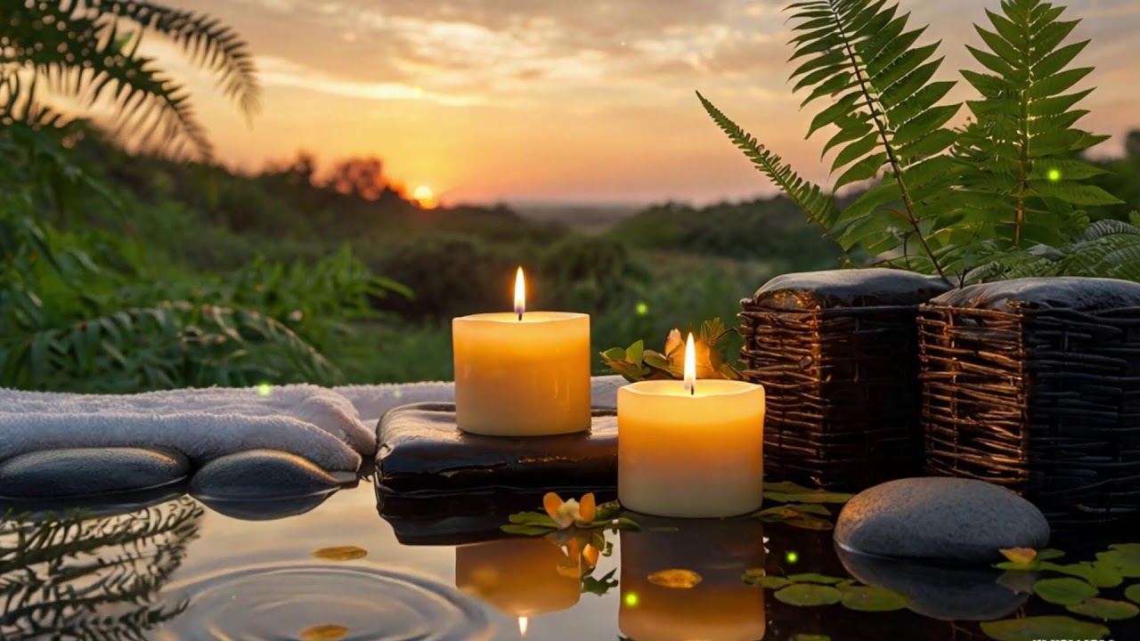 Relaxing Spa Music 💐 Close Your Eyes, Release Stress & Let the Healing Piano Calm Your Mind 8