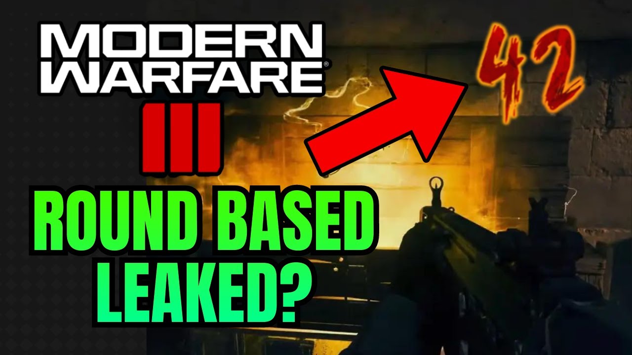 MW3 ZOMBIES ROUND BASED LEAK - ROUND BASE MAPS RETURNING IN THE FUTURE???
