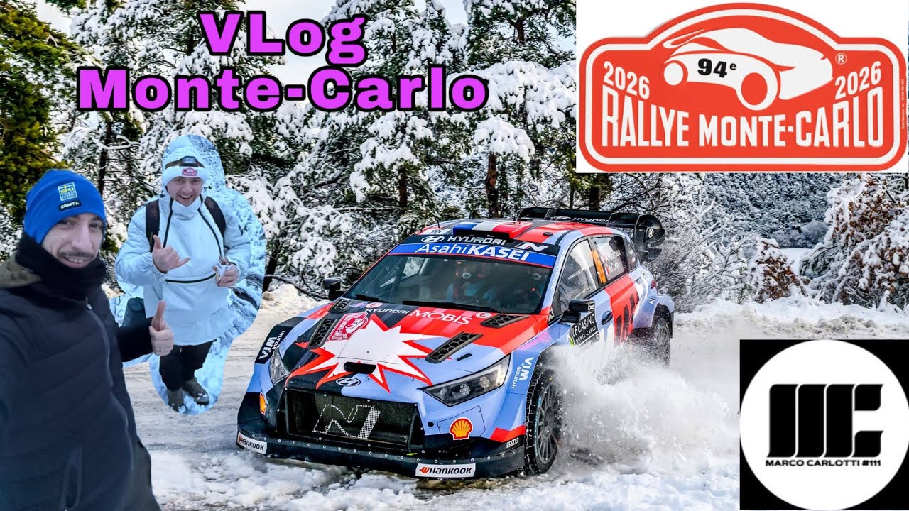 VLog Rally Monte-Carlo WRC 2026