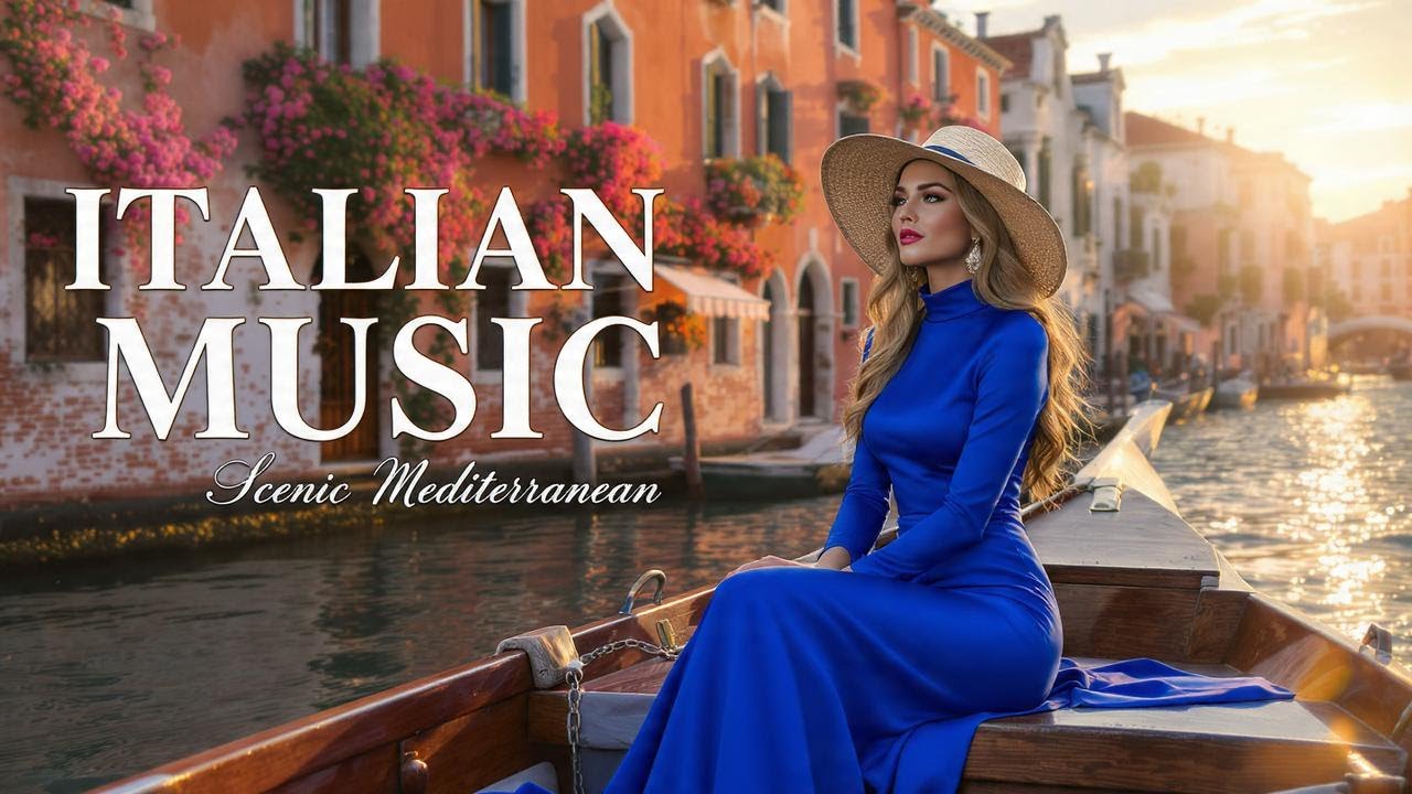 🎶 Italian Vibes & Mediterranean Music 🎶 2+ Hours Amalfi Coast & Lake Como Dream Trip 4K