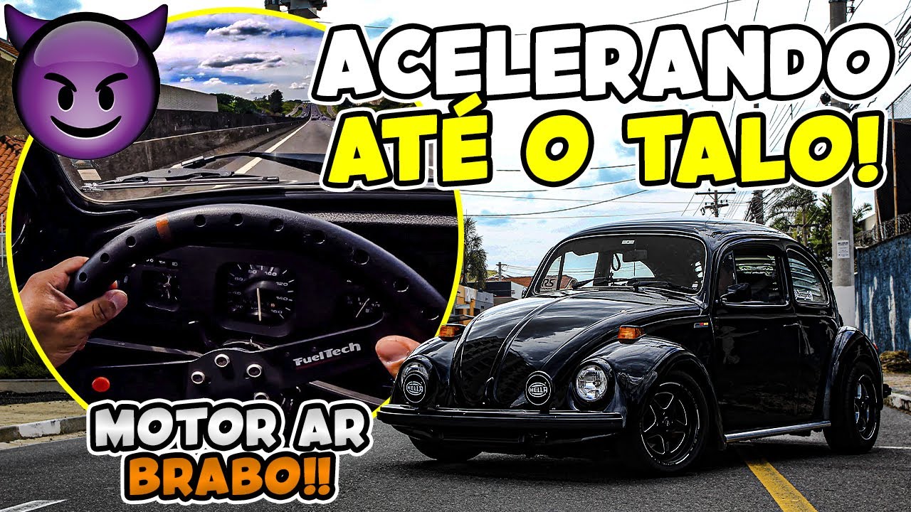 😈O FUSCA MAIS INSANO QUE JÁ ANDEI💀