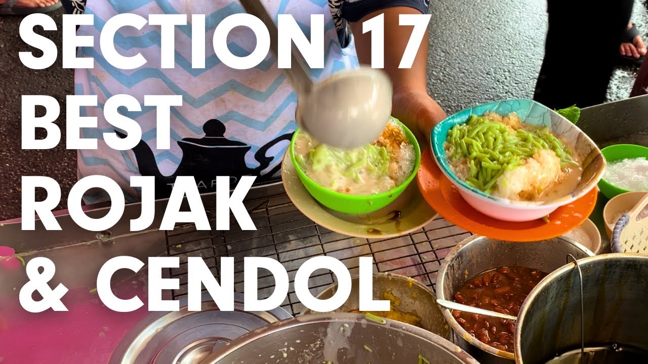 Visiting One Of The Very Best Rojak & Cendol Stall In Petaling Jaya | Malaysia Street Food