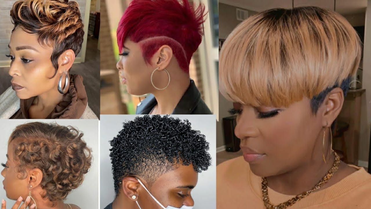 Trending Natural Hairstyles for Short Hair | TWA Hairstyles for Short Natural Tapered Hair