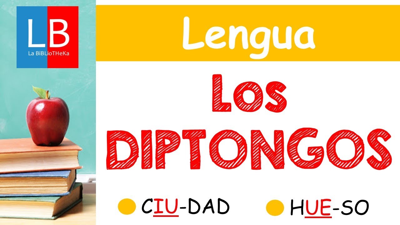 ¿Qué son los DIPTONGOS? ✔👍 PRIMARIA y SECUNDARIA