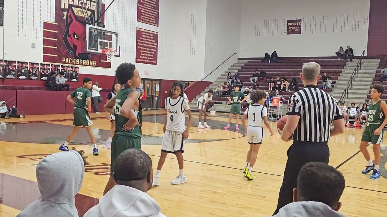 Frisco ISD Middle School District Tournament 7th Grade Championship Game Hunt vs Roach