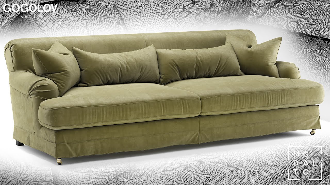 №195. Modeling Sofa 