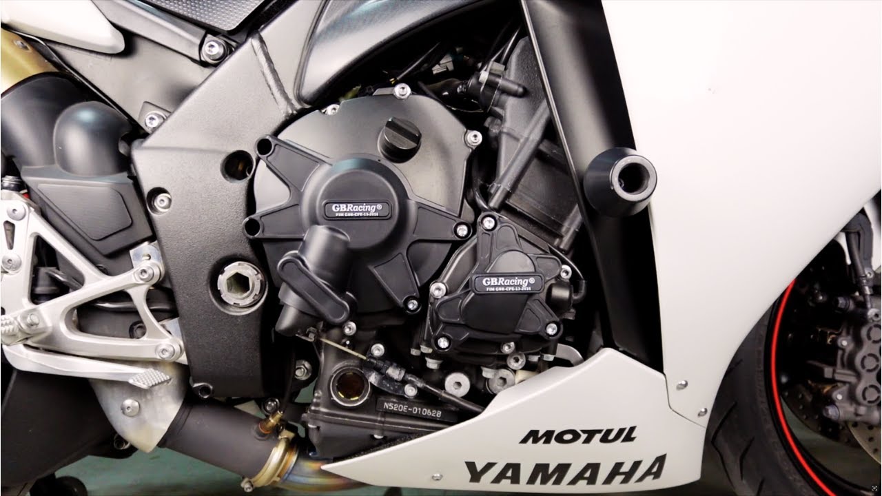Yamaha R1: GB Racing Case Cover Installation