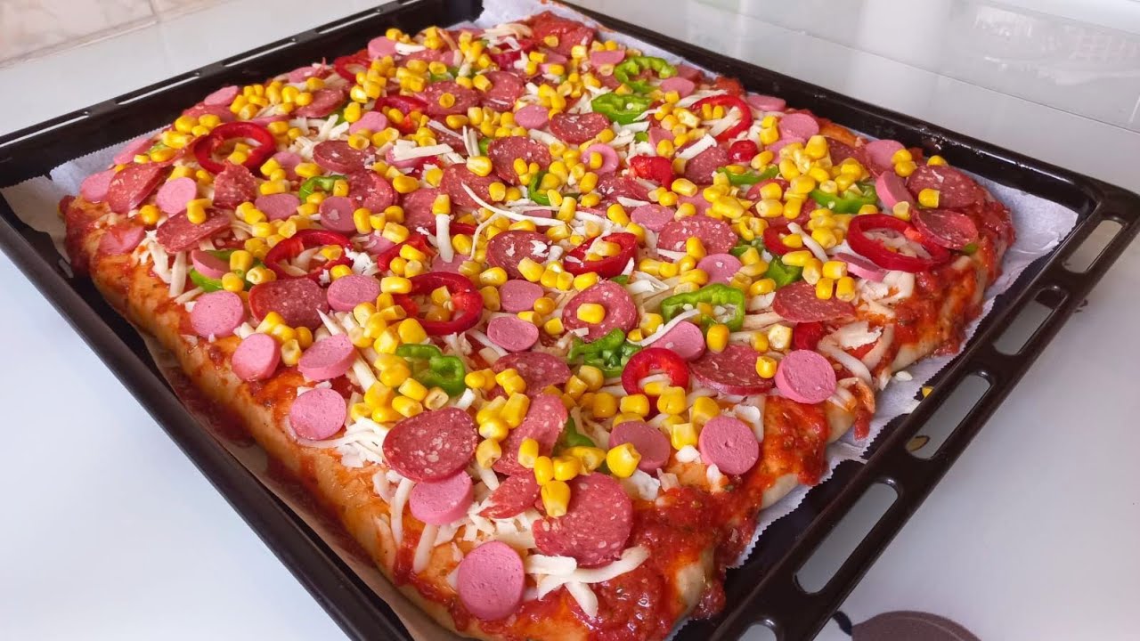 Abartmıyorum❗️🏆100.000 Kişinin Denediği Tüm Zamanların En İyi Pizza Tarifi 🙋