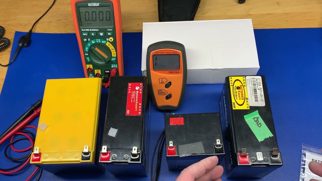 15 - SM8124A - Analyseur de batterie (petite démo)