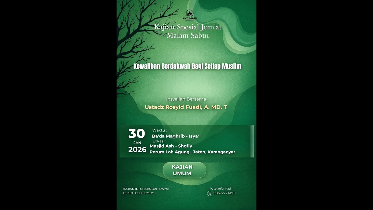 Kewajiban Berdakwah Bagi Setiap Muslim