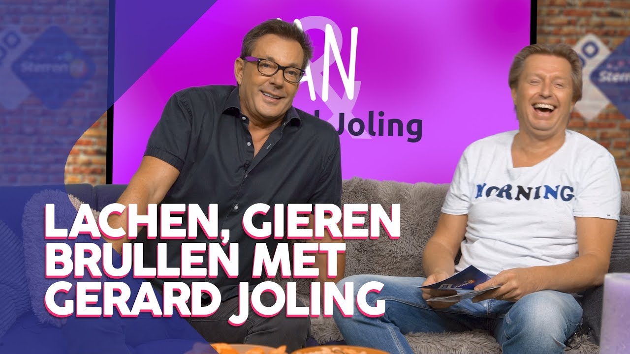 Lachen, gieren, brullen met Gerard Joling! 🤗🎉 | Jan& Gerard Joling