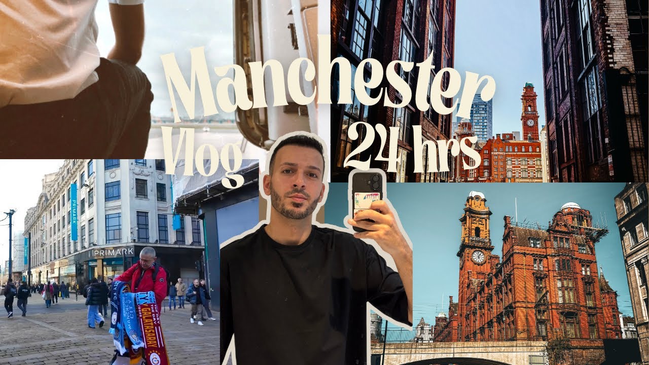 Walking through Manchester City 🇬🇧24-hour layover as cabin crew