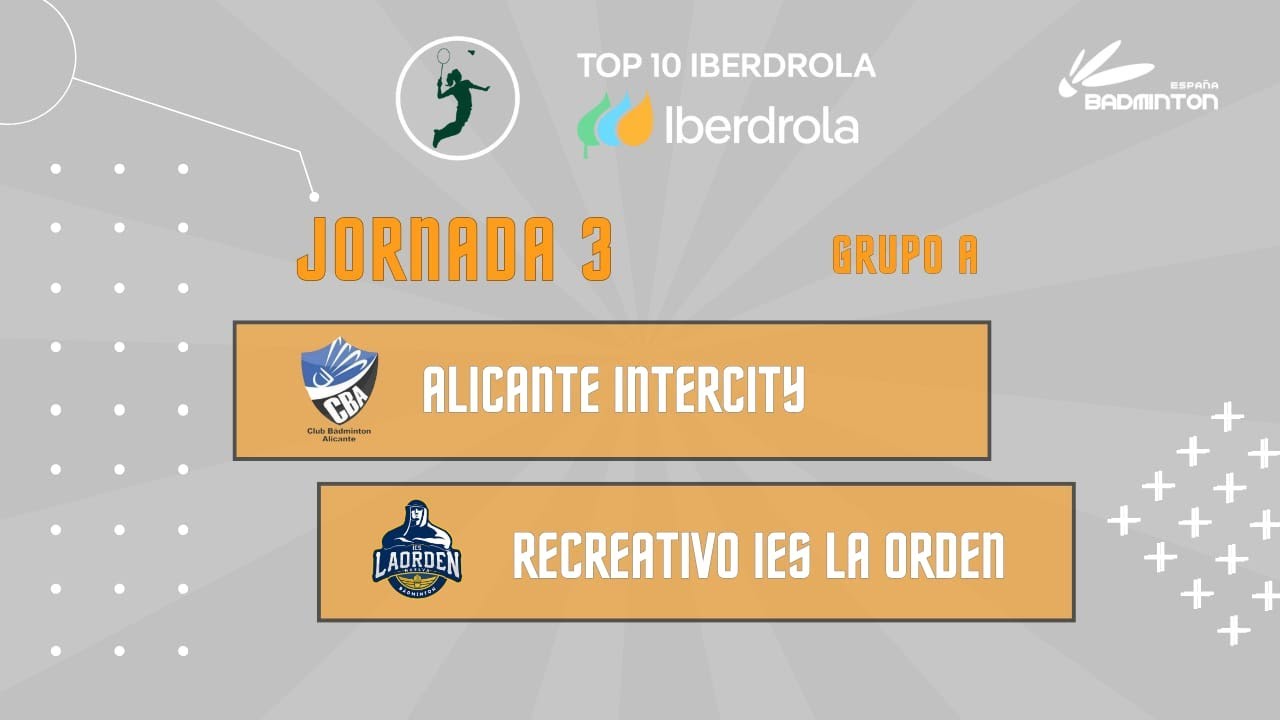 TOP 10 IBERDROLA J3 | ALICANTE INTERCITY - IES LA ORDEN PISTA 1