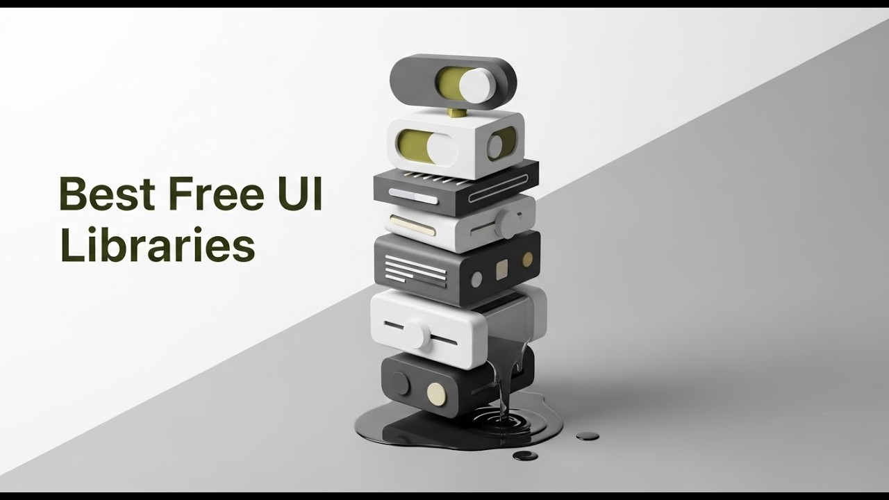 The 5 Best Free and Open Source UI Component Libraries Right Now