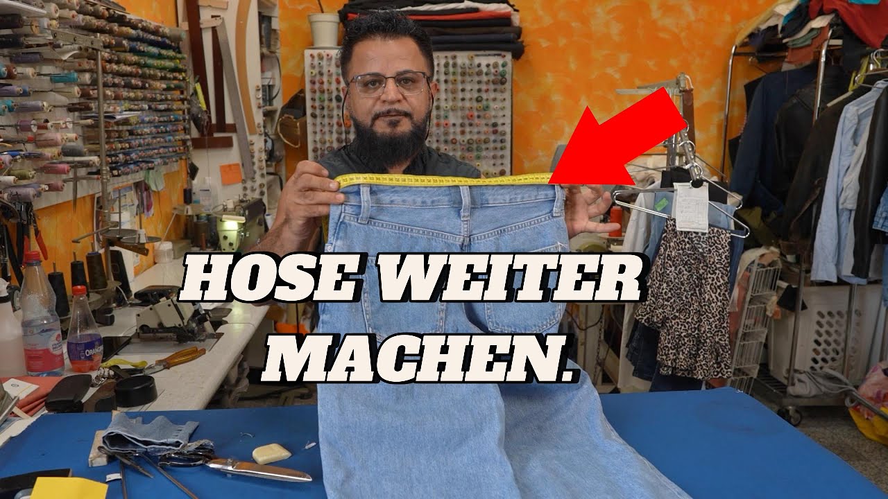 Hose am Bund weiter machen: In nur 10 Min👖⏰[Tutorial]