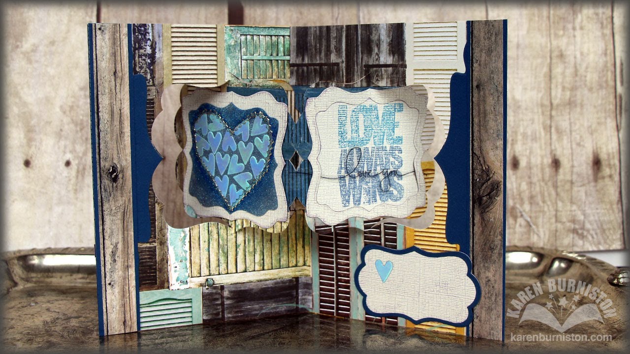Pop it Ups Technique: Doublehigh Katie Label Pivot Card