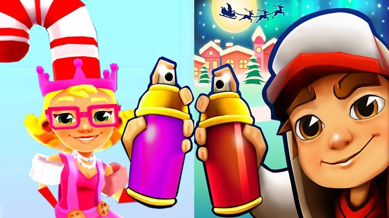 Subway Surfers Winter Holiday 2019 ELF TRICKY CANDY Outfit vs 3D TRICKY Jungle Run Gameplay HD