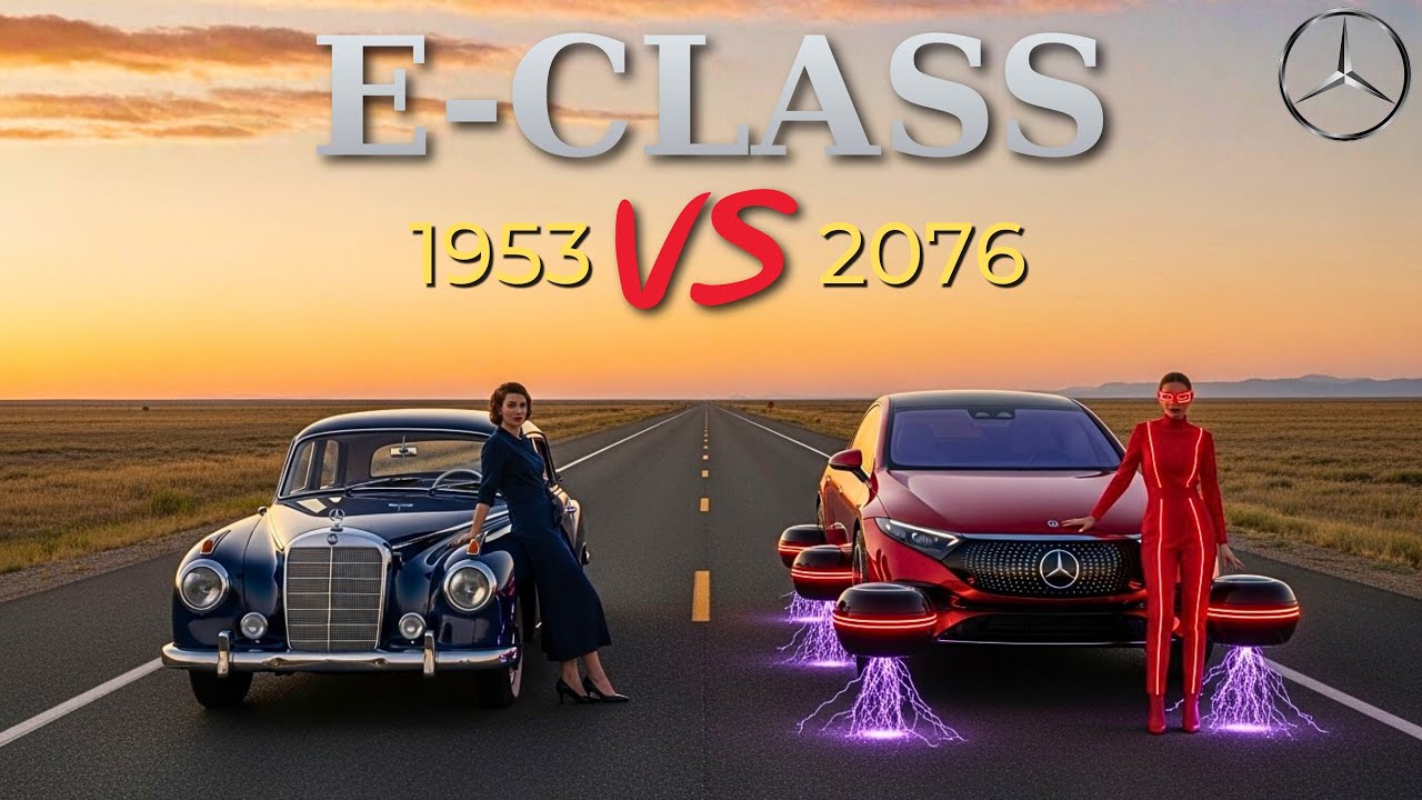 Икона роскоши каждого поколения | Эволюция Mercedes-Benz E-КЛАССА (1953&ndash;БУДУЩЕЕ)