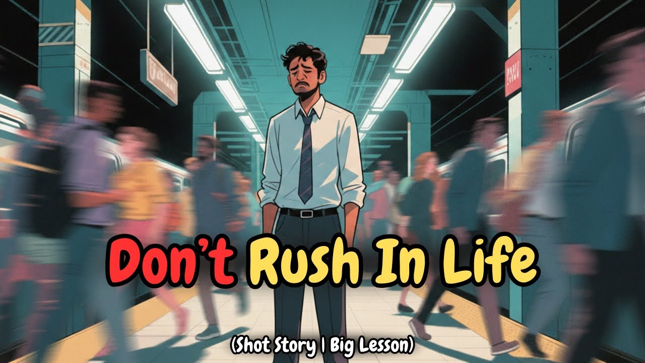 You’re Not Late — You’re Just Living at the Right Pace | A Motivational Story