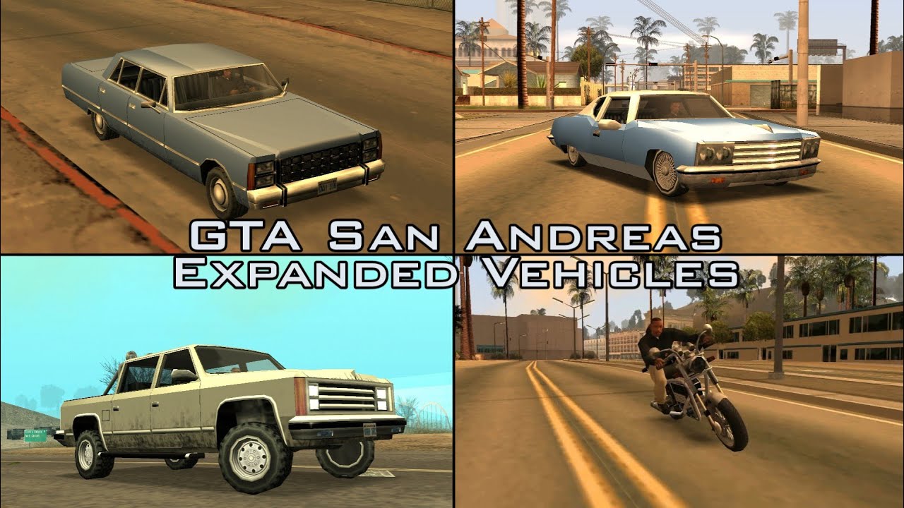 GTA San Andreas Android - Expanded Vehicles released