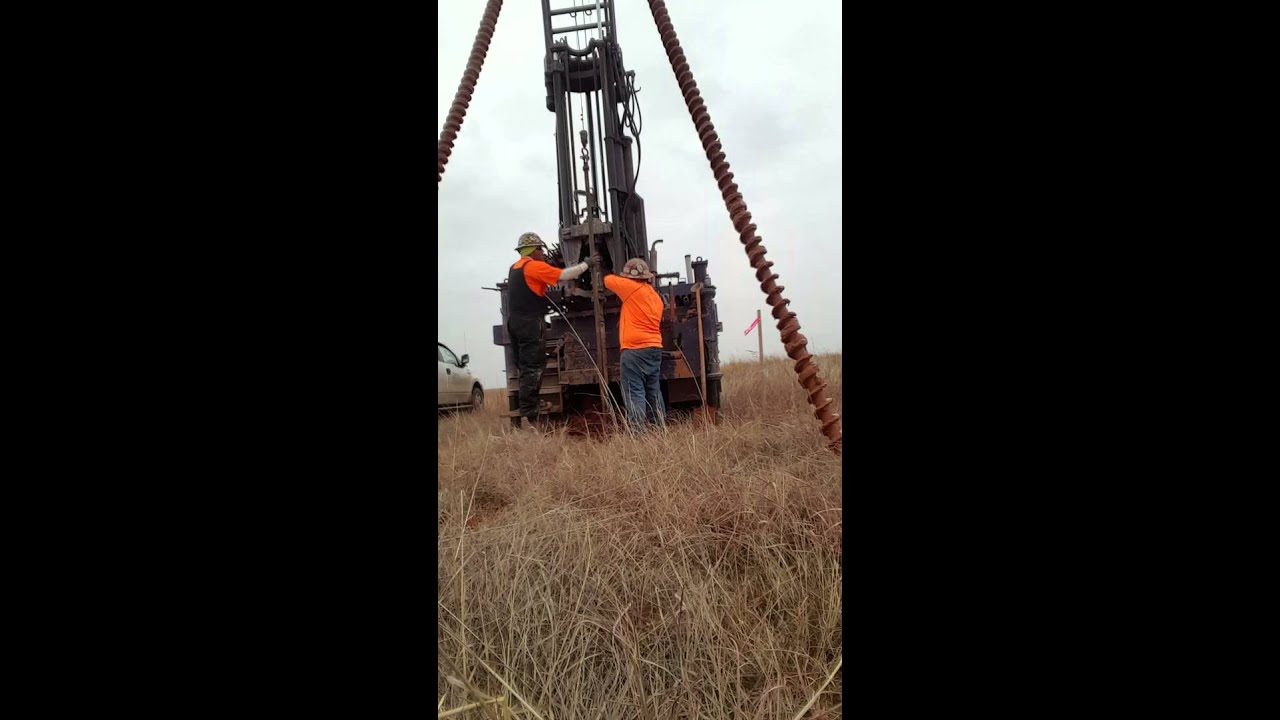 CME 55 Auger Drilling 12/2015
