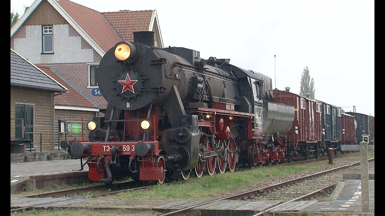 TE 5933 ex DR 52 5933 Fotogüterzug Stadskanaal 11.10.2014