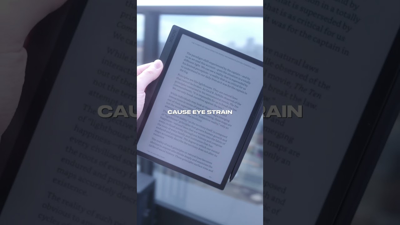 Don&rsquo;t buy the Remarkable tablet, get this instead. #remarkable #boox #eink