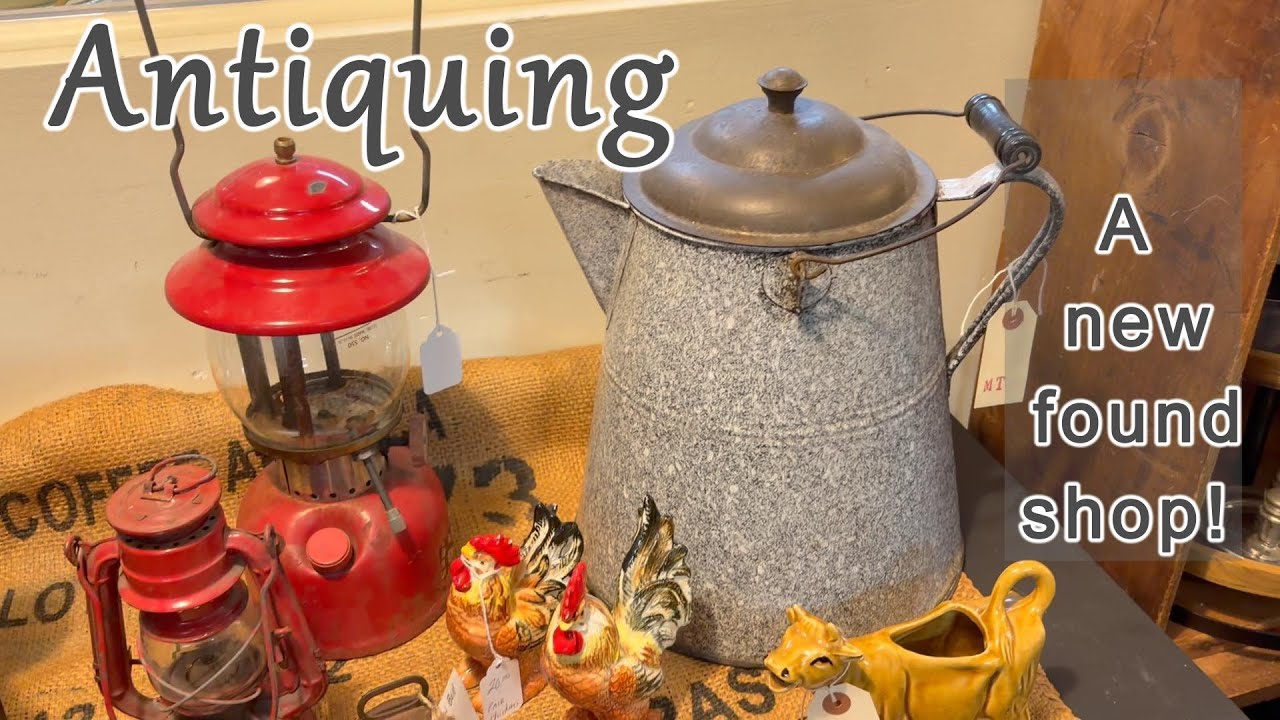 First Look! Antiquing at a Brand New Shop & Finding Vintage GOLD!
