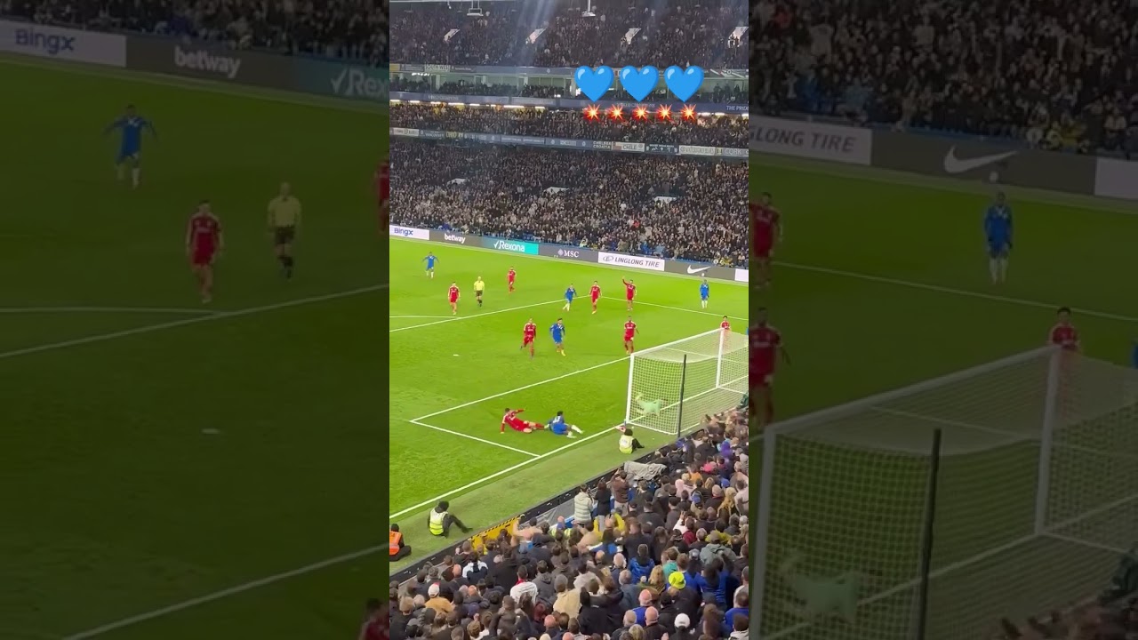 Last minute Goal by Willian Estev&atilde;o against Liverpool @ Stamford Bridge #cfc #chelsea #premierleague