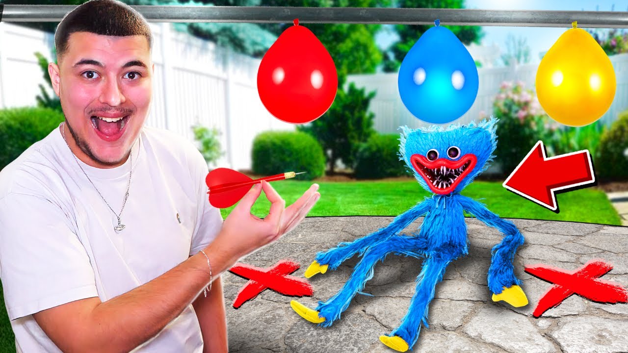 NE CHOISIS PAS LE MAUVAIS BALLON DANS LA VRAIE VIE ! Poppy Playtime , Papa Noël , Le Grinch ...