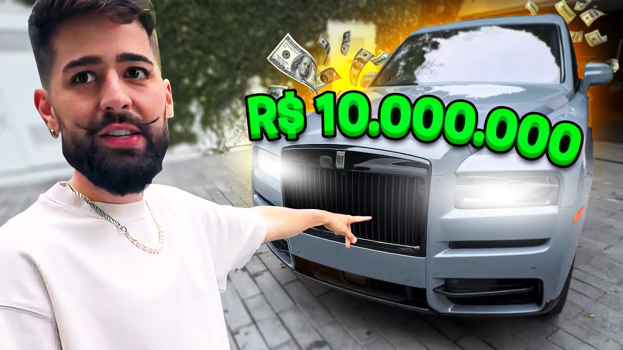 MOSTREI MEU ROLLS ROYCE DE 10 MILHÕES DE REAIS - RUYTER