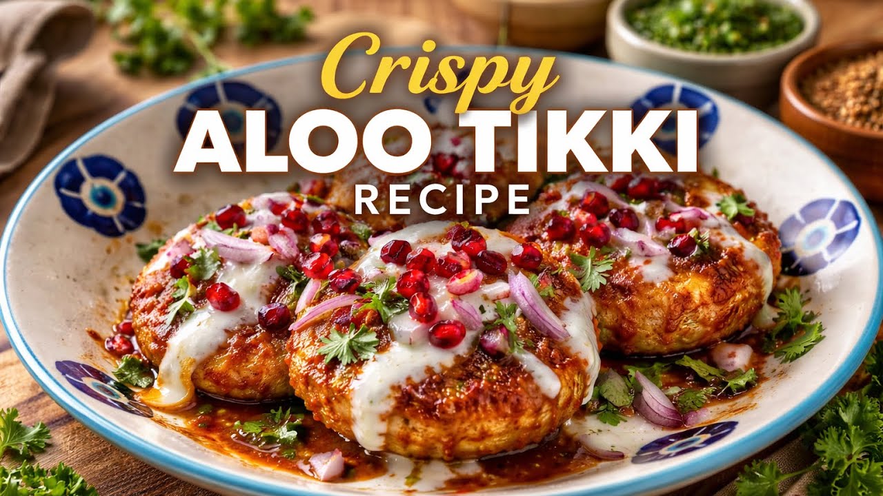 Crispy Aloo tikki ॥lachedar Aloo tikki ॥ must try recipe ॥ #crispytikki #alootikki #snackrecipe #new