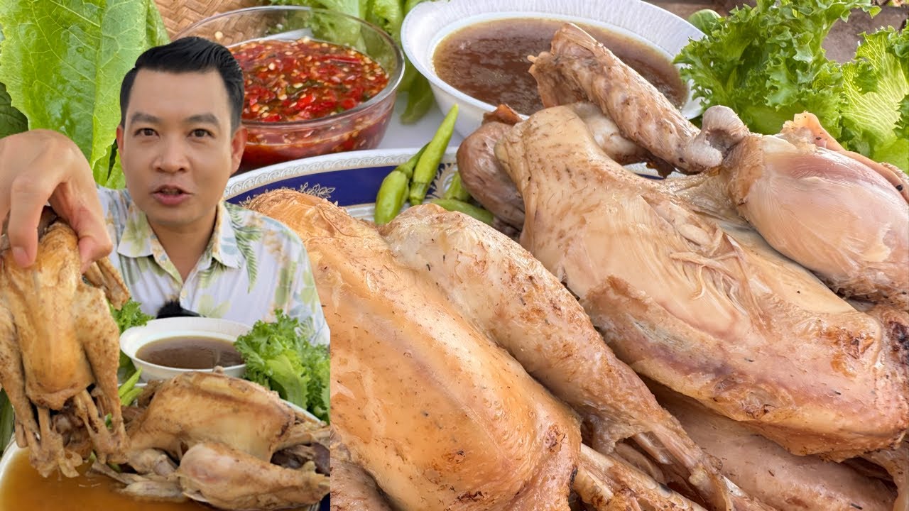 ต้มน้ำปลา สองตัวเปื่อยๆจิ้มน้ำจิ้ม แซ่บคัก