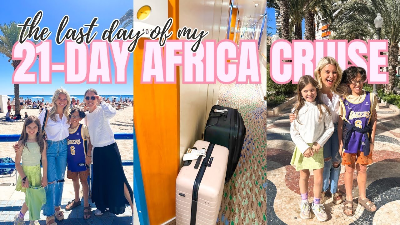 Cruise Vlog: Meeting Up with my Belgium Family + Our Last Night Onboard