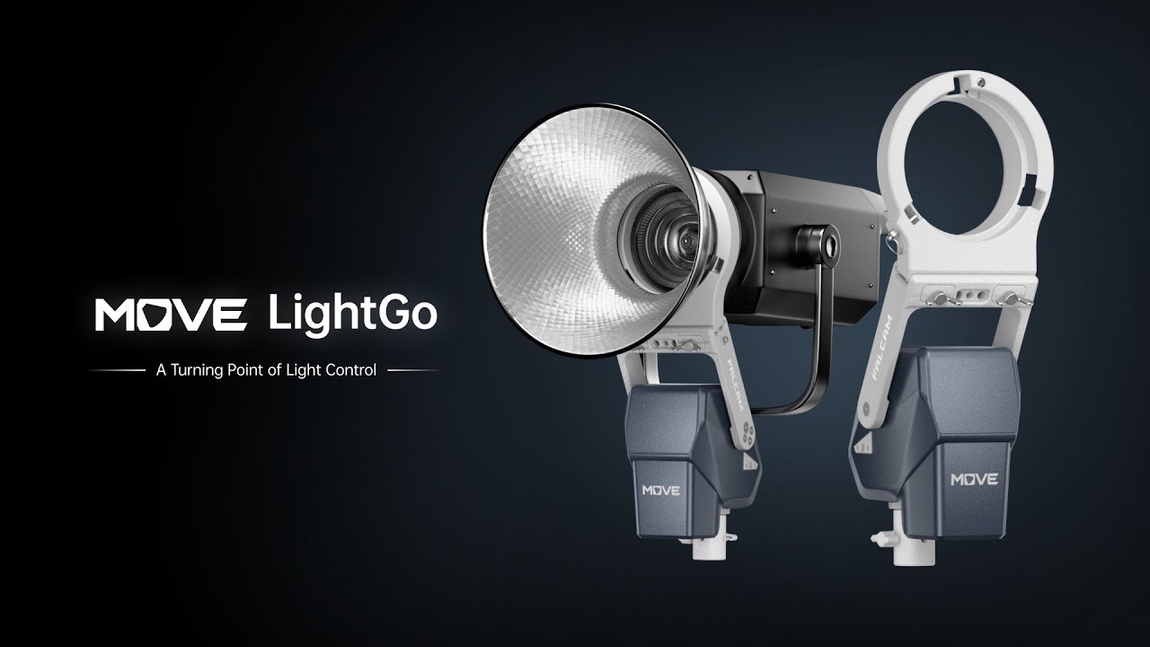 FALCAM Move LightGo｜조명 각도도 원격으로!｜촬영 효율을 바꾸는 혁신 시스템
