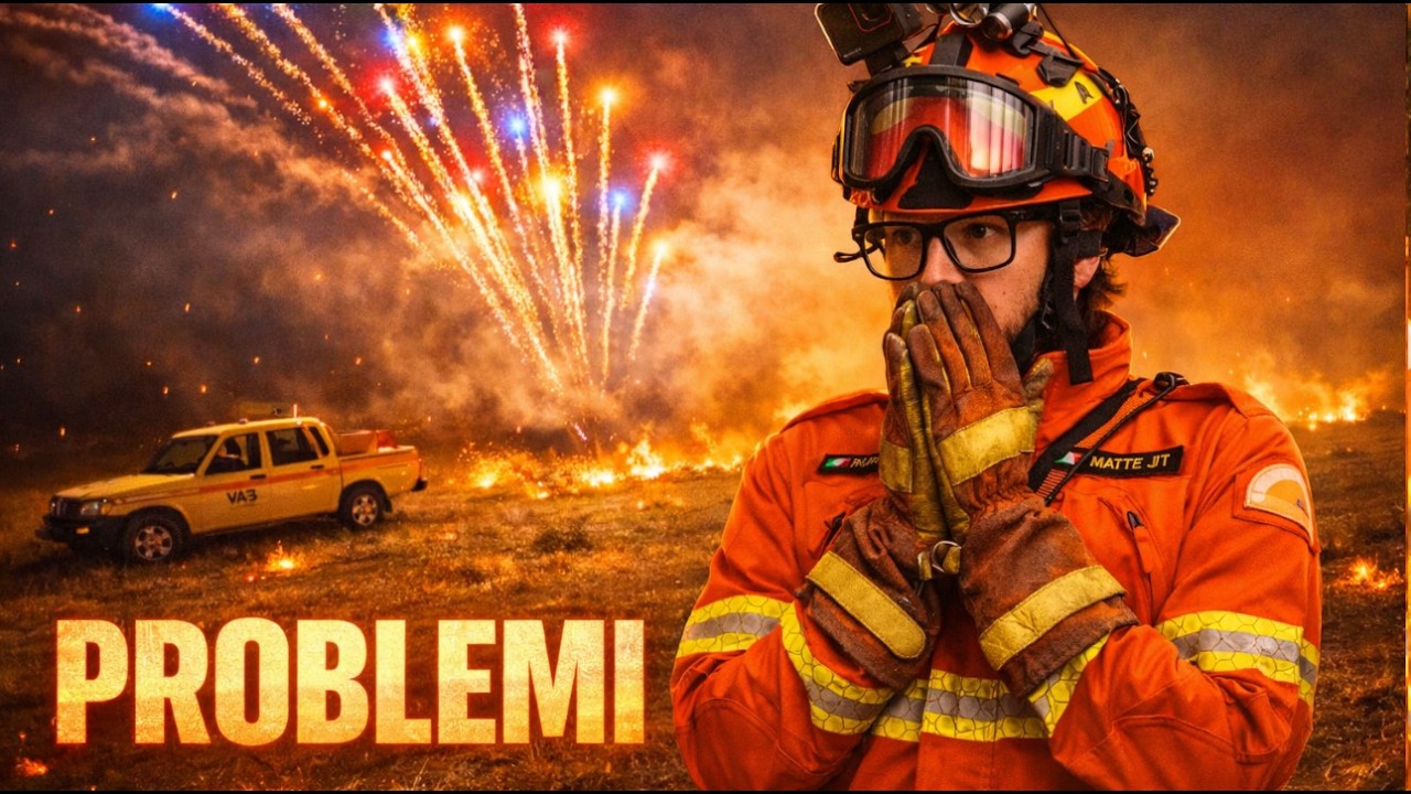 PROBLEMI DURANTE I FUOCHI D'ARTIFICIO... Post spettacolo di Paolo Jannacci a Peccioli