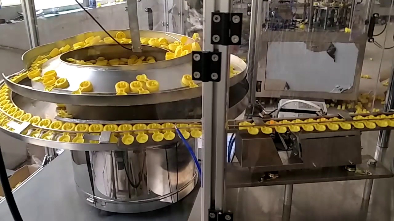 Flip Top Cap closing closure folding machine