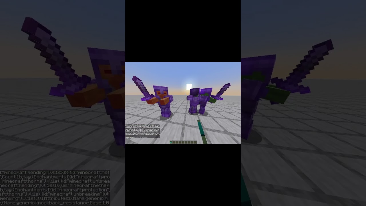 Netherite and Diamond Zombie  Spawn eggs[Comment Suggestions 4]