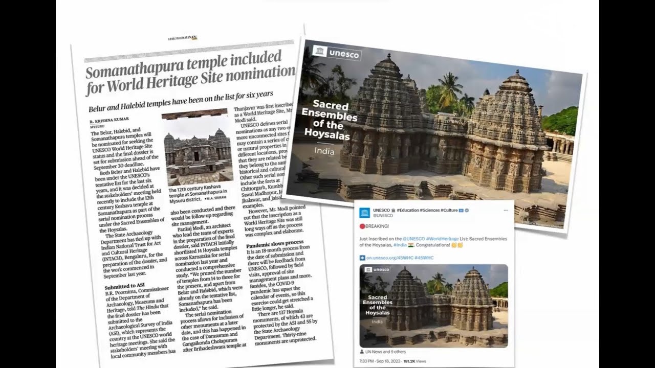 Hoysala Legacy: Belur, Halebidu, Somanathapura by Kamalika Bose