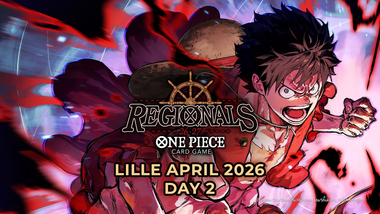 [DAY 2]One Piece Card Game Offline Regional | TOP CUT | Live From Lille | BANDAI OFFICIAL LIVESTREAM