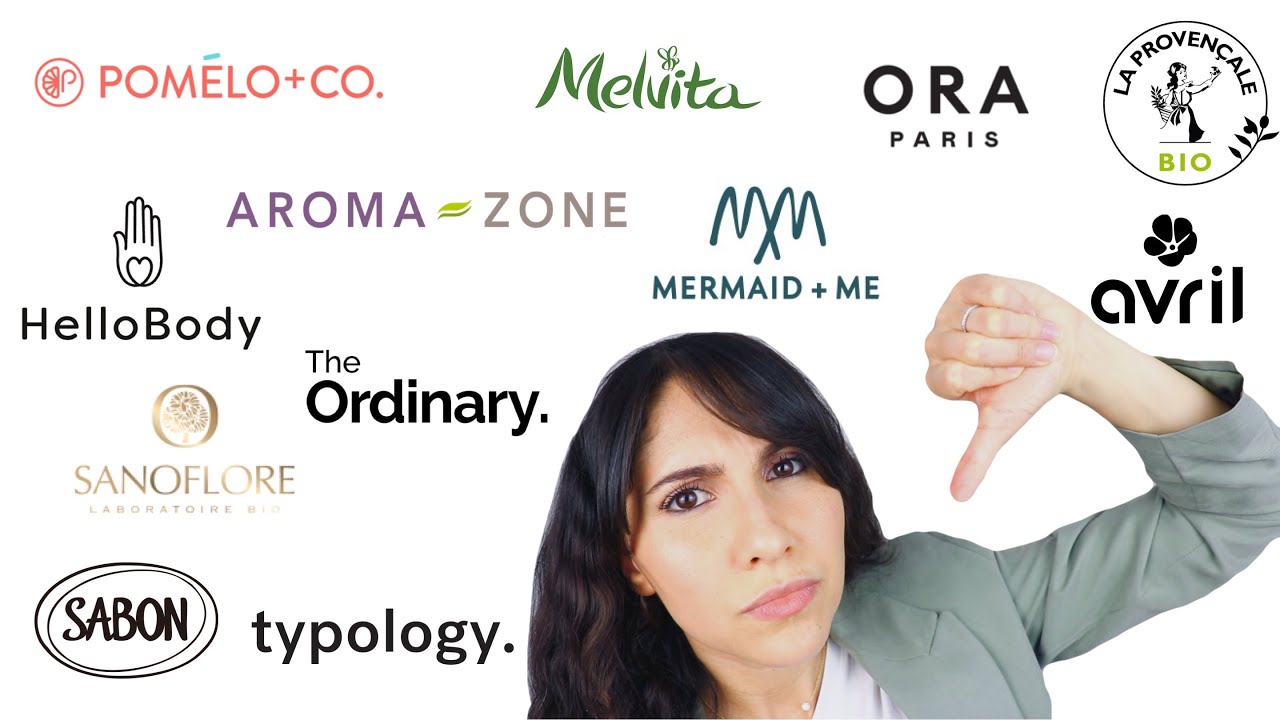 La vérité sur Hello body, Typology, Aroma-Zone, Sanoflore, Pomelo+co, ORA, The ordinary...