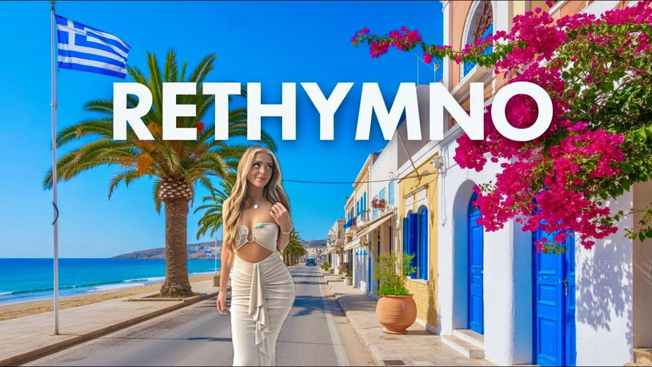 The Most Charming Town in Crete 🇬🇷 | Walking Through Rethymno’s Hidden Streets